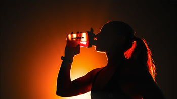 women drinking pre workout
