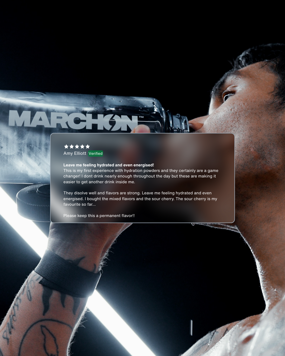 Performance Hydration Electrolyte Powder Sachets