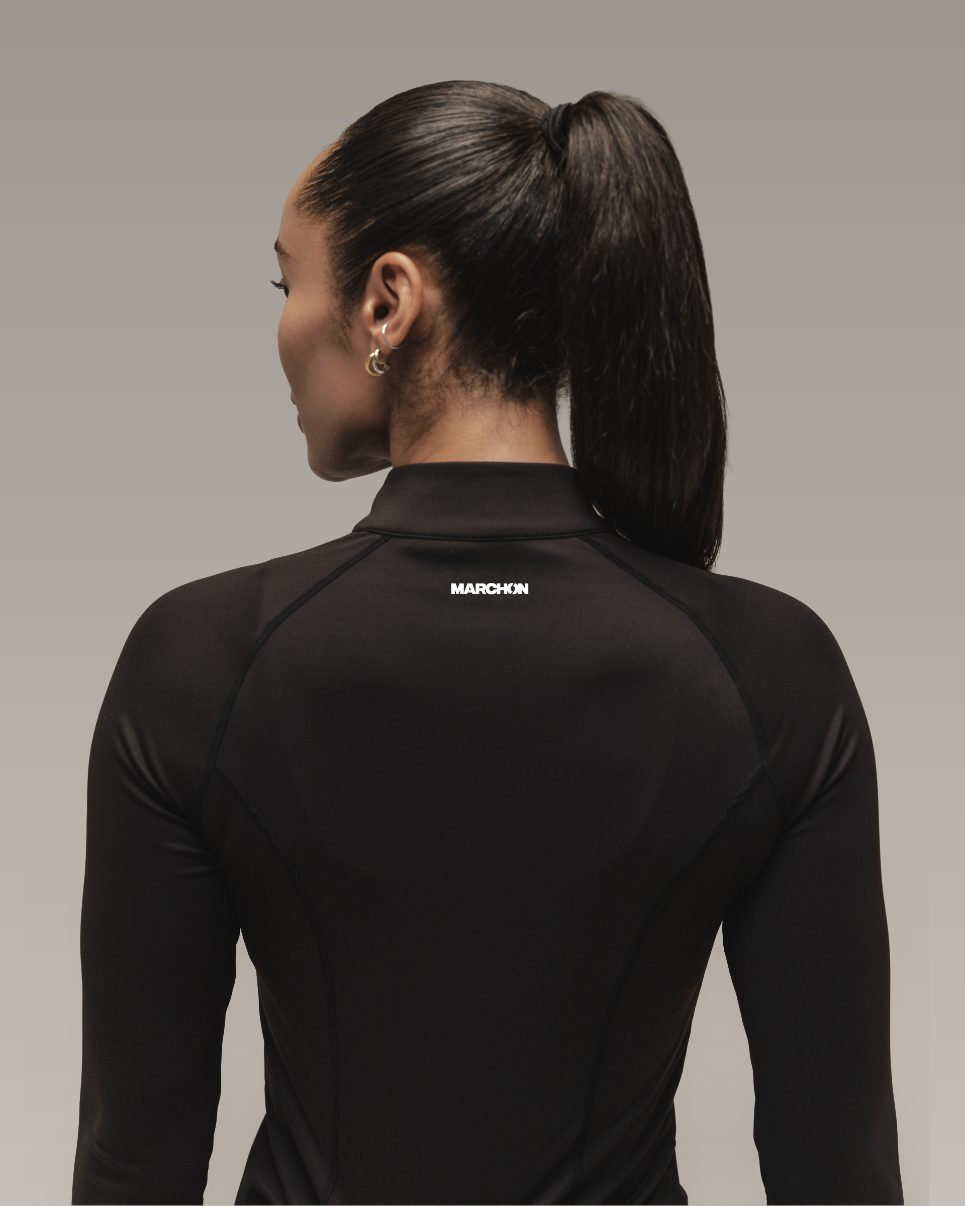 MARCHON Shape Zip Up Top