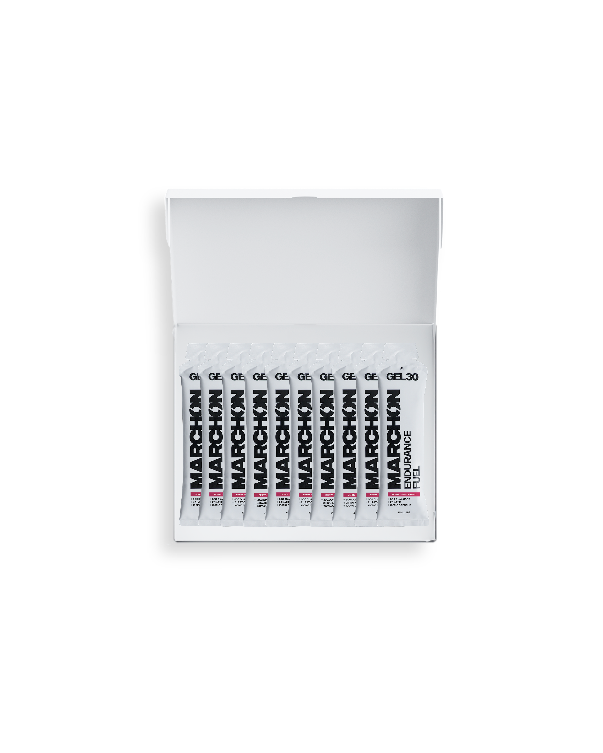 MARCHON berry endurance gel box open